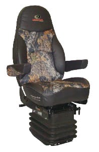 Seats Incorporated's New Suspension Seats With Camo Fabric