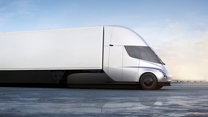 UPS Orders 125 Tesla Semi Electric Trucks