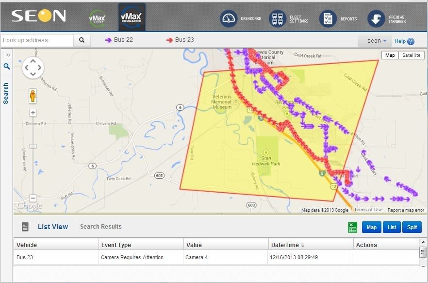 vMax commander video management software