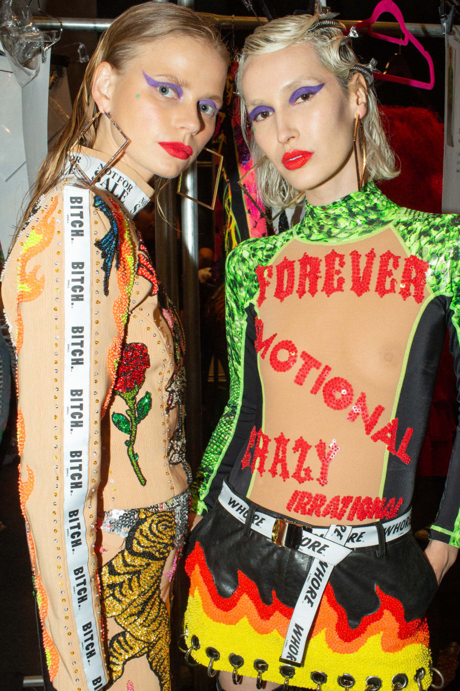 NYFW: Sleek, Wet Looks, Blonde Bobs and Natural Texture from ARROJO for Discount Universe