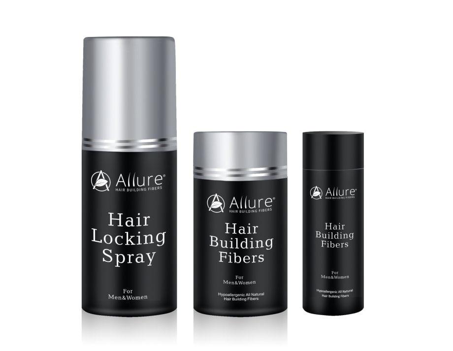 Allure Hair Building Fibers Launches New All-Natural Hypoallergenic Hair Loss Solution