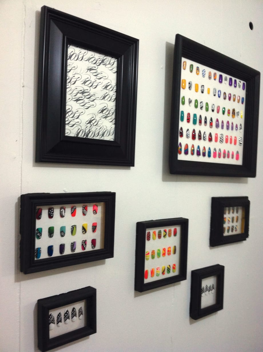 How to Make a Shadowbox to Display Your Nail Art