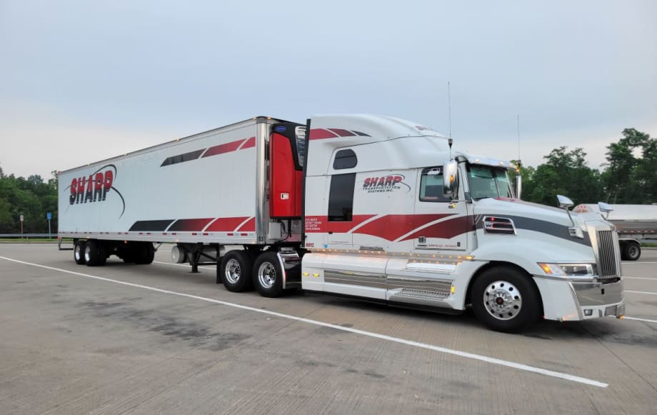 Sharp Transportation tractor-trailer