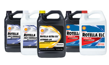 Shell Revamps Rotella Coolant Portfolio