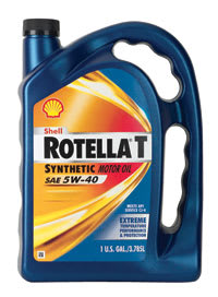 Shell Rotella Synthetic Motor Oil Offers Improved Engine Protection