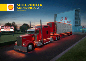 2013 Shell Rotella SuperRigs Calendar Available
