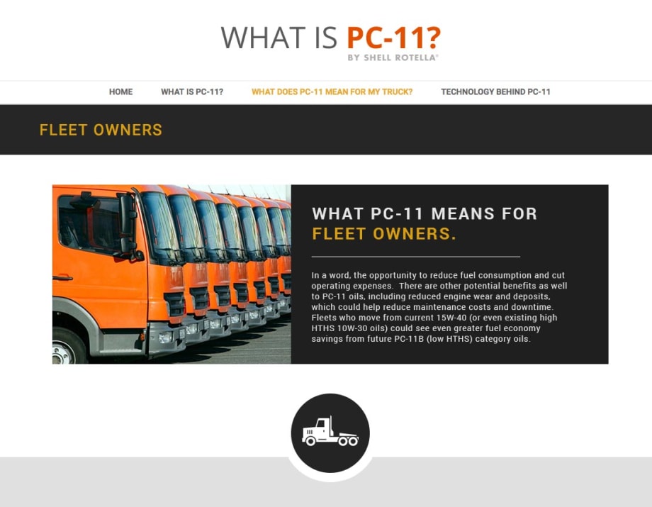 New Shell Website Explains Upcoming Oil Category