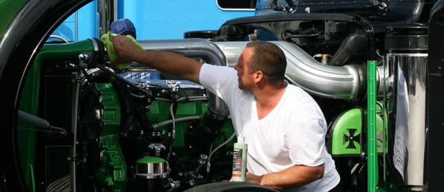 Trucker Sweeps Shell Rotella SuperRigs