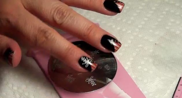 Stamping Nail Art Design from NailNation3000
