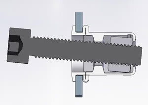Sherex's New Rivet Nut With Internally Floating Threads