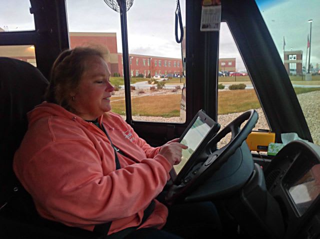 Wyoming district gets iPads for school buses