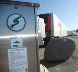 Oregon Truckstop First of 50 to Offer Shore Power through Government Program