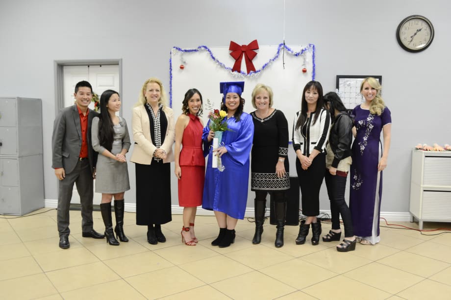 NAILS Associate Editor Graduates Nail School