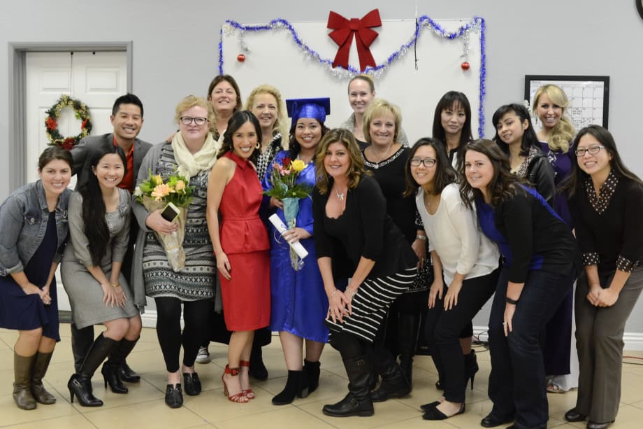 NAILS Associate Editor Graduates Nail School