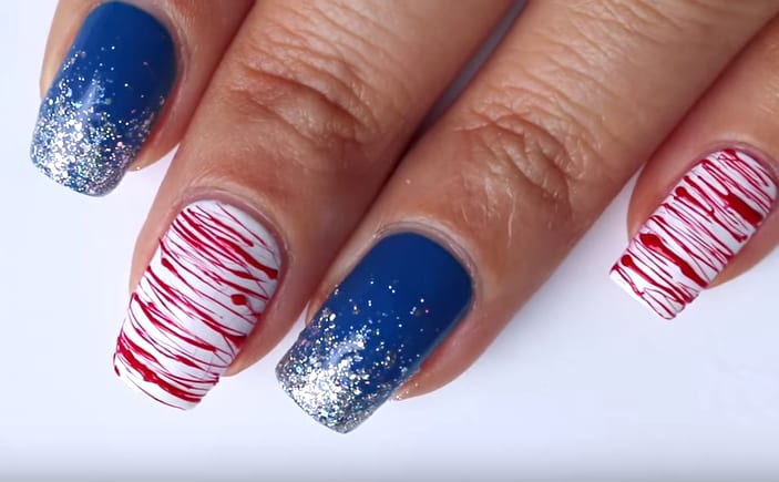 Four Fourth of July Nail Art Tutorials
