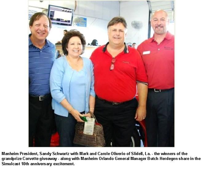 Dealer Wins Corvette in Manheim Giveaway Celebrating Simulcast 10th Anniversary