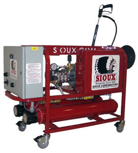 Sioux's E-Series Pressure Washers and Steam Cleaners