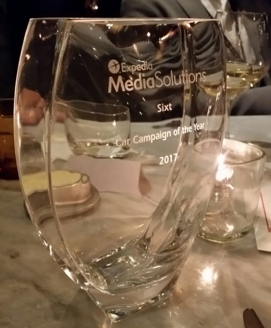 Sixt Receives Expedia Marketing Award