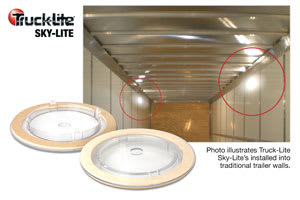 Truck-Lite Develops Sky-Lite to Illuminate Trailer Interiors