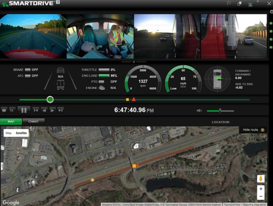 SmartDrive Cameras Can Provide 360-Degree Coverage