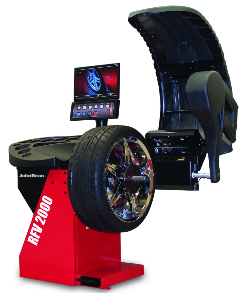 John Bean RFV 2000 Diagnostic Wheel Balancer