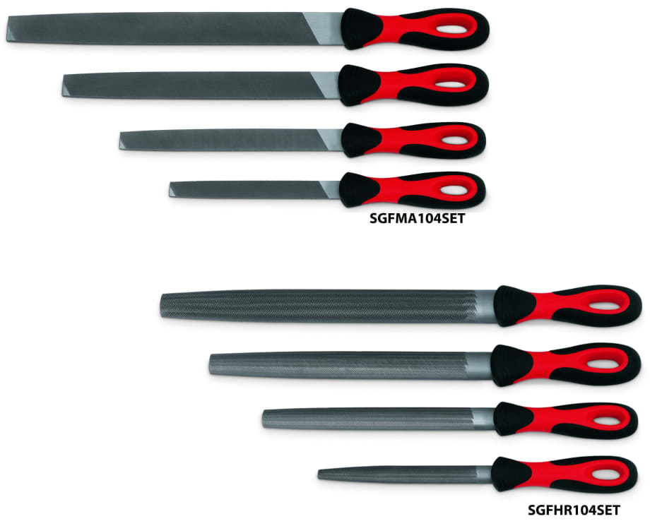 Half Round File Set & Mill File Set
