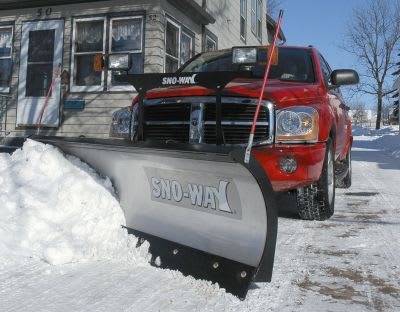 Sno-Way 26 Series Snow Plow Available For Midsize SUvs and 1/2 Ton Pickup Trucks
