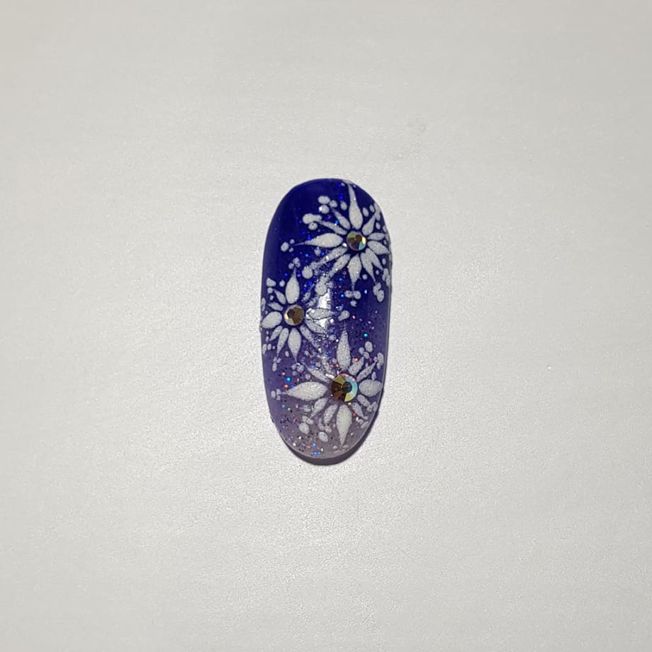 3 Winter Snowflake Nail Art Designs From LeChat