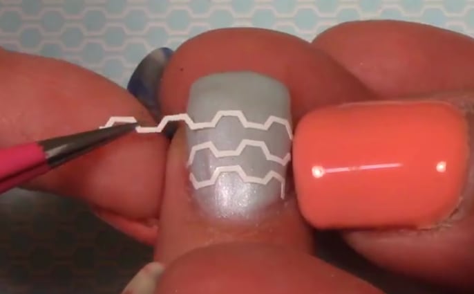 SO Gel Nails SO Simple Geometric Striping Tape