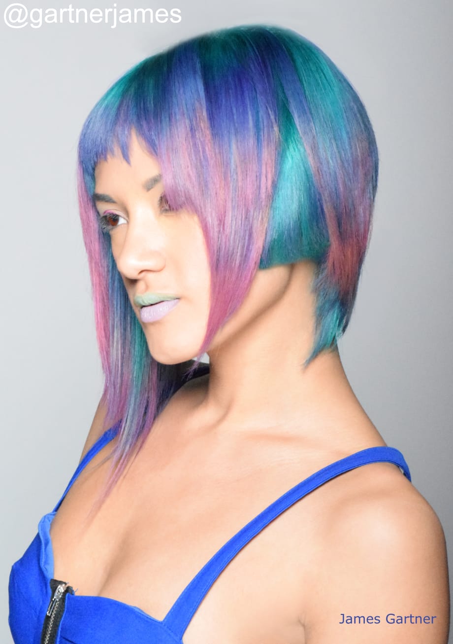 HOW-TO: "Spring is in the Hair" Color (Using Pravana and Olaplex!) & Geometric Cut