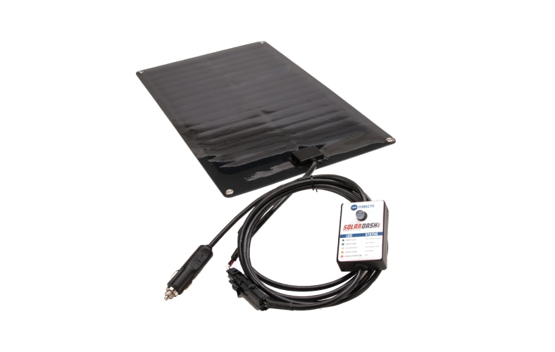 Solar Dash Keeps Batteries Charged and Ready