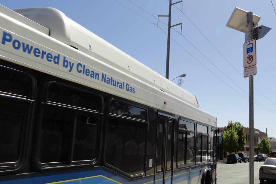 Sun Metro installs solar lighting at bus shelters
