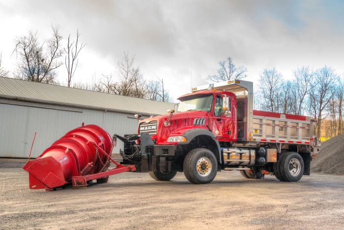 Mack Customizes a Snow Plow for Pennsylvania Town