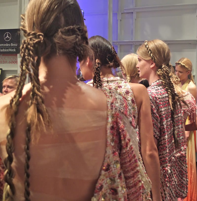 Deep Side Parts, Buns, Braids--Fall Hair Style Ideas