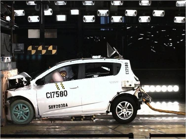 2012 Chevrolet Sonic Draws 5-Star Safety Rating