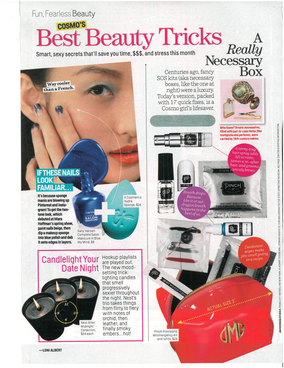 Enhance French Tips with a Sponge Mani