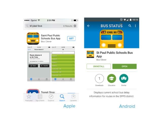 Minnesota district launches late-bus alert app
