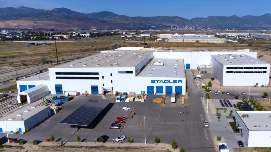 Stadler's expanded Salt Lake City facility