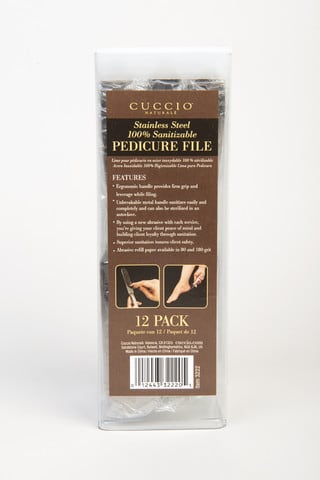 Cuccio Naturalé Pedicure File 12 Pack