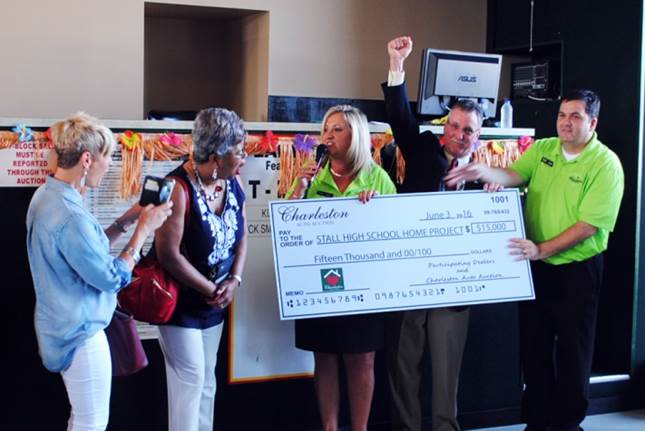 Charleston Raises $15,000 for Homeless Students