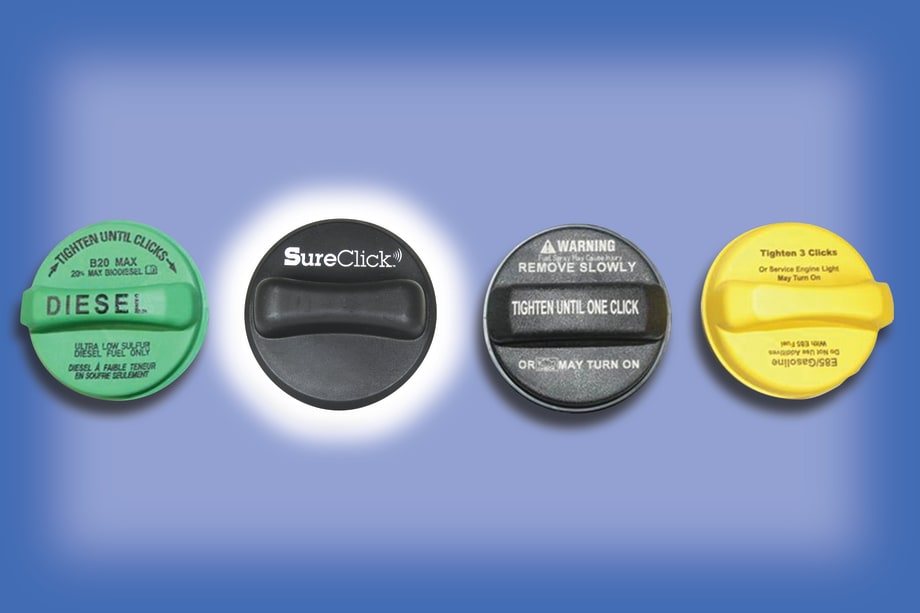 Fuel Caps with SureClick Technology