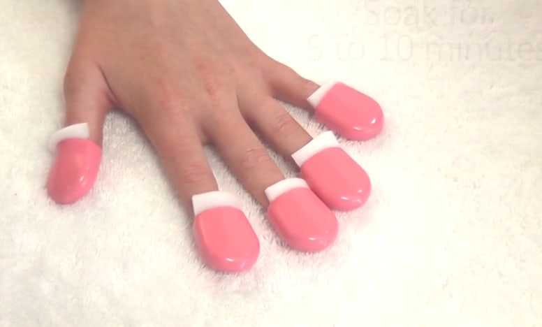 Star Pro Soak Off Gel Removal System Foam and Caps