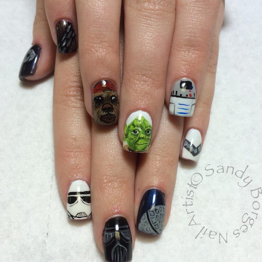 Star Wars Nail Art