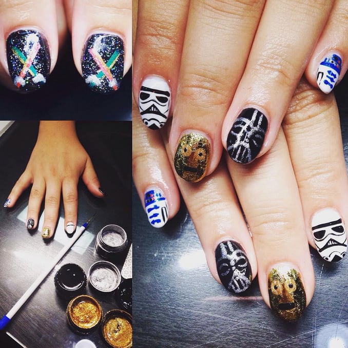 Star Wars Nail Art
