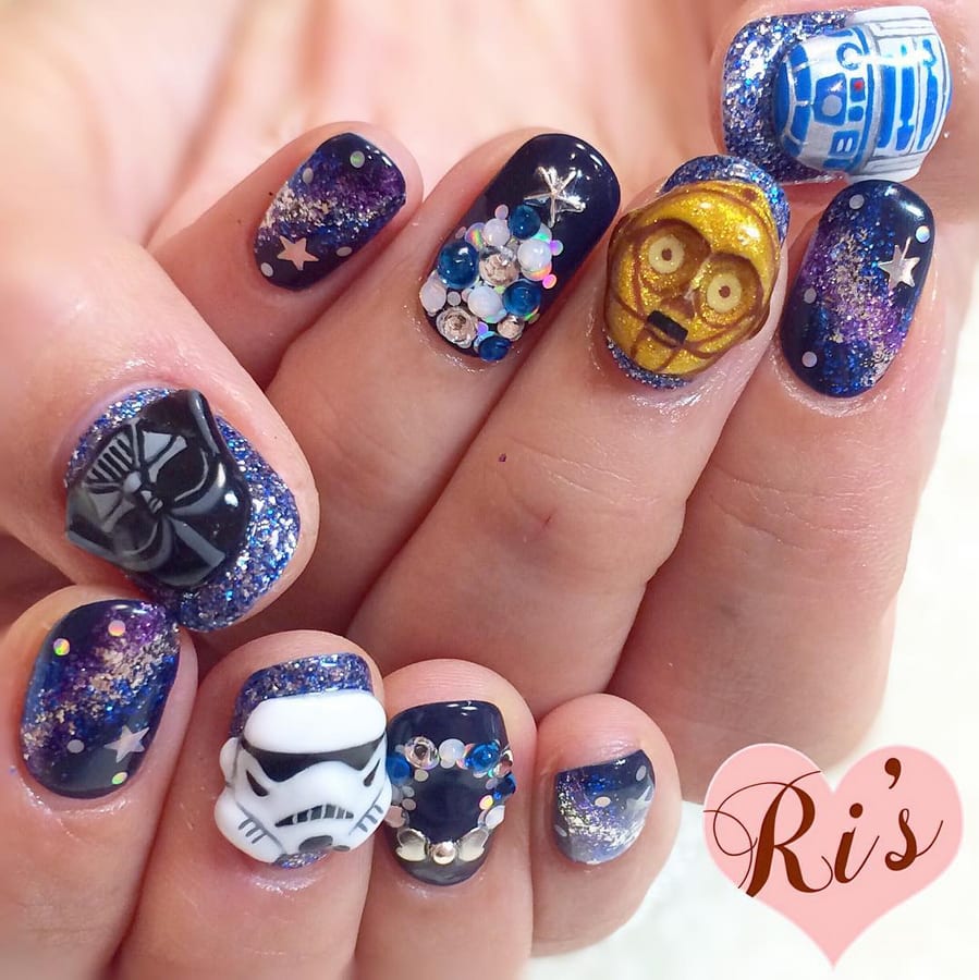 Star Wars Nail Art
