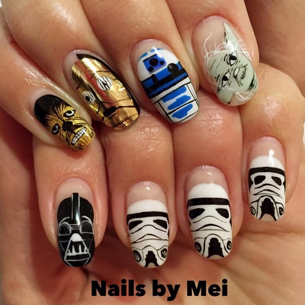 Star Wars Nail Art