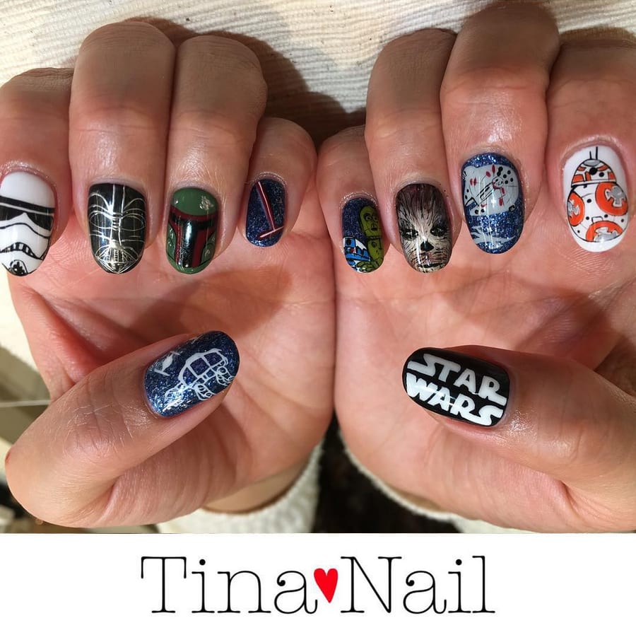 Star Wars Nail Art