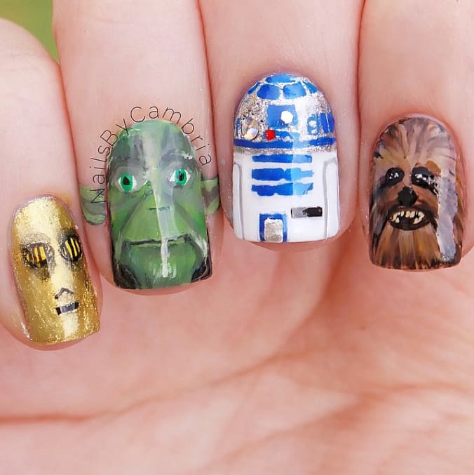 Star Wars Nail Art