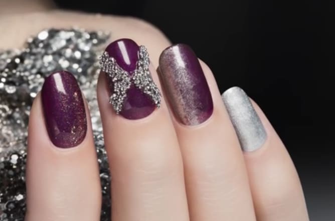 Stargate Abstract Nails Using OPI GelColor