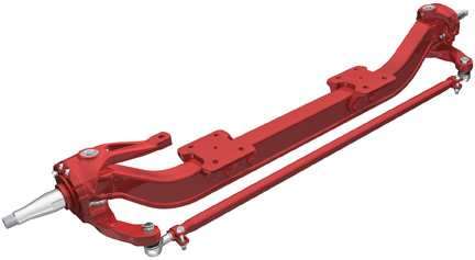 Hendrickson's Steertek NXT Saves Weight, Allows for Multiple Brake Solutions